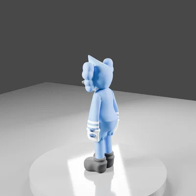 Mô hình Regular Show Mordecai x Kaws