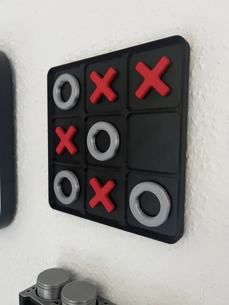Khung Ảnh Chơi Cờ Caro (TicTacToe) Có Thể Tương Tác - Image 1