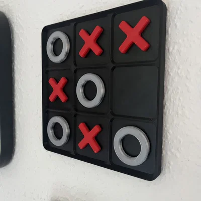 Khung Ảnh Chơi Cờ Caro (TicTacToe) Có Thể Tương Tác