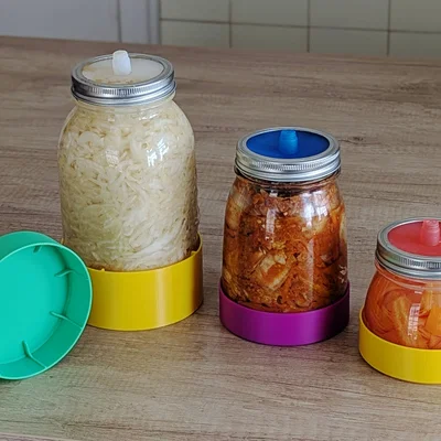 Khay hứng nước cho hũ lên men (86 mm)