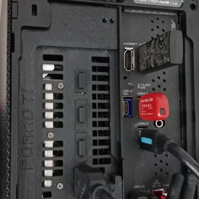 Bộ Travel Kit & Anti-Sag cho GPU MSI RTX 5070 Ti/5080 Ventus 3X trên FormD T1