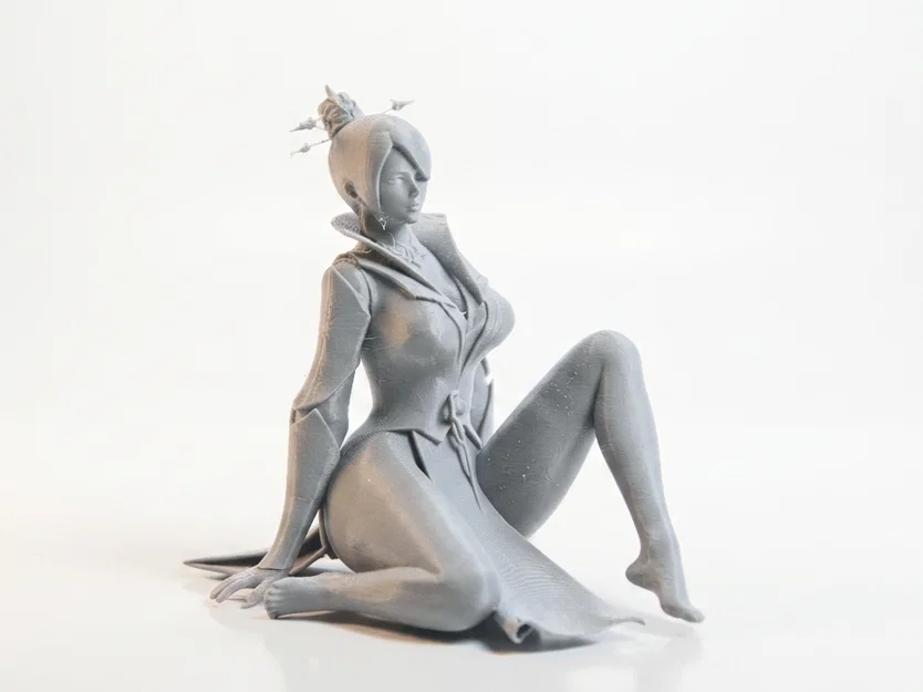 Mô hình tượng nữ Sat Lady thanh lịch - File in 3D - Image 2