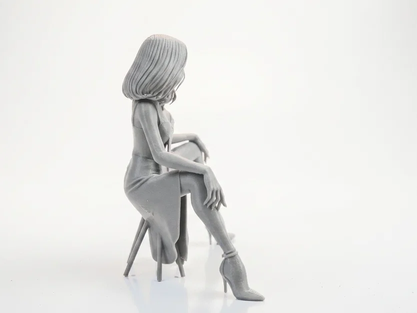 Mô hình tượng nữ nhân vật thanh lịch - Sẵn sàng in 3D - Image 3