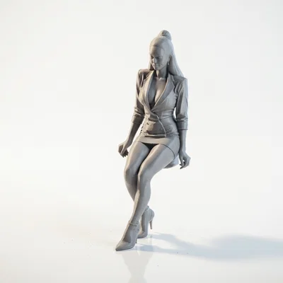 Mô hình tượng nữ thanh lịch 3D Printable