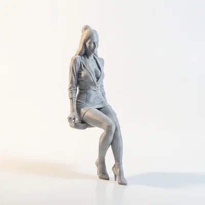 Mô hình tượng nữ thanh lịch 3D Printable