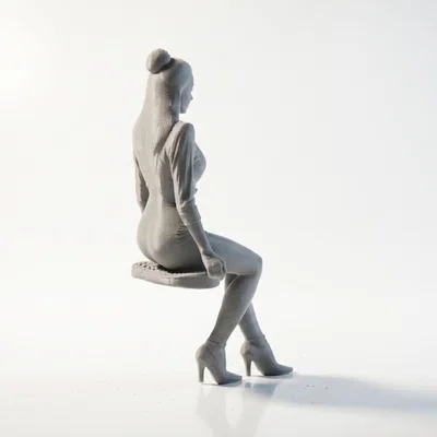 Mô hình tượng nữ thanh lịch 3D Printable