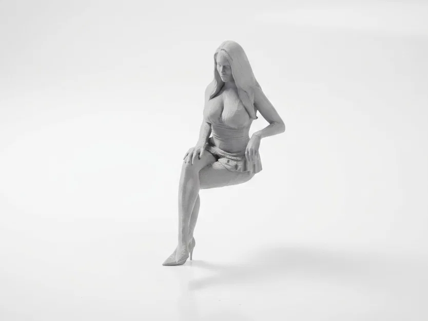 Tượng Nữ Thanh Lịch - Mẫu In 3D Độc Đáo - Image 1