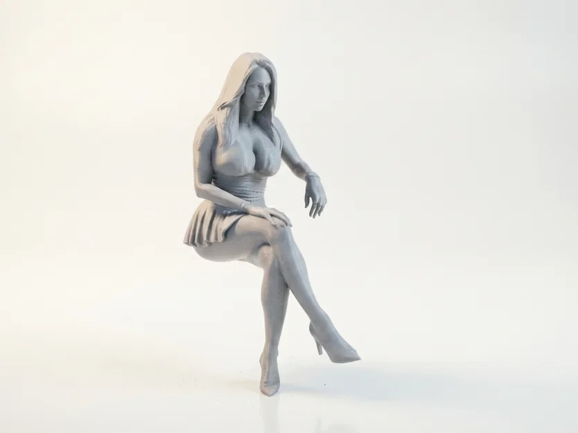 Tượng Nữ Thanh Lịch - Mẫu In 3D Độc Đáo - Image 2