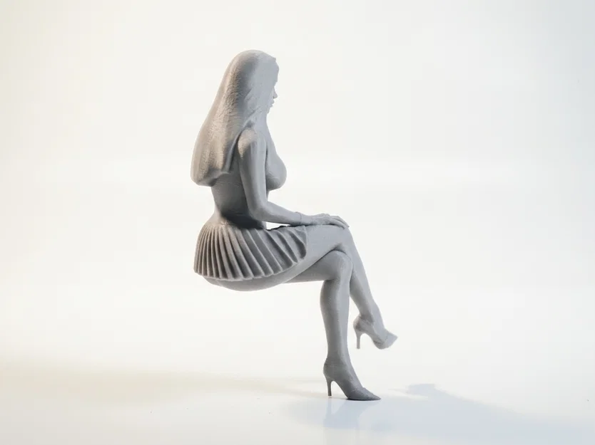 Tượng Nữ Thanh Lịch - Mẫu In 3D Độc Đáo - Image 3