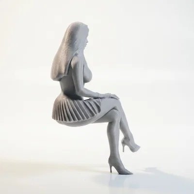 Tượng Nữ Thanh Lịch - Mẫu In 3D Độc Đáo