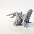 Mô hình 3D điêu khắc nữ tu Sat Nun - Tượng trang trí nghệ thuật - Thumbnail 1