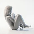 Mô hình tượng nữ nghệ thuật đang ngồi - File 3D in ấn - Thumbnail 3