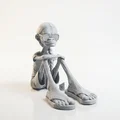 Mô hình 3D Cụ Bà Đang Ngồi (Sat Old Lady Figure) - File STL chất lượng cao - Thumbnail 3