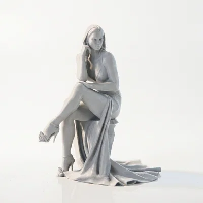 Mô hình tượng nữ Sat Queen thanh lịch in 3D