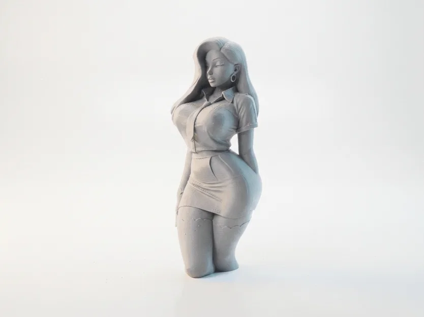 Mô hình nhân vật nữ Schoolgirl 3D để in ấn - Image 1