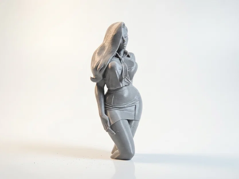 Mô hình nhân vật nữ Schoolgirl 3D để in ấn - Image 2