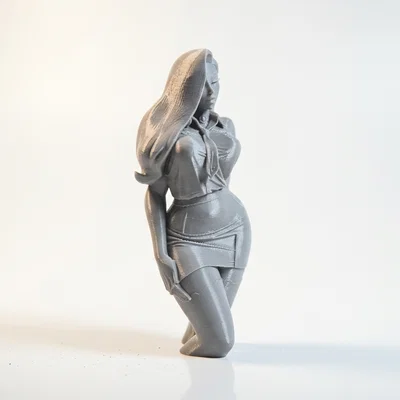 Mô hình nhân vật nữ Schoolgirl 3D để in ấn