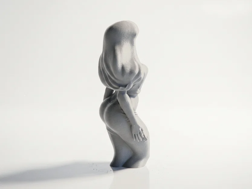 Mô hình nhân vật nữ Schoolgirl 3D để in ấn - Image 3