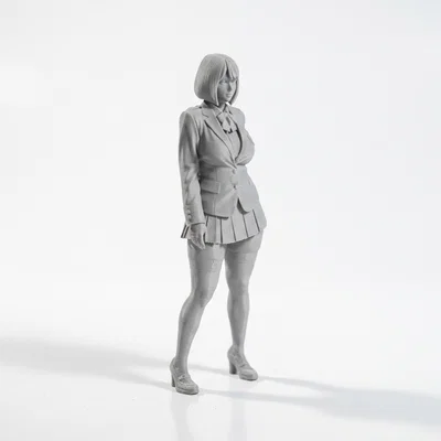 Mô hình tượng nữ sinh 3D Printable (File STL)