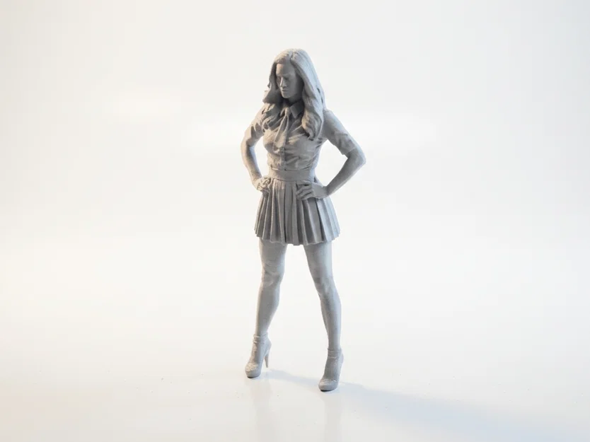 Mô hình Nữ sinh Anime - File in 3D Figurine chất lượng cao - Image 1
