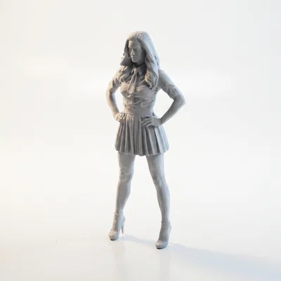 Mô hình Nữ sinh Anime - File in 3D Figurine chất lượng cao