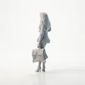 Mô Hình Nhân Vật Nữ Nữ Sinh - File 3D In Ấn Độ Chi Tiết - Thumbnail 4
