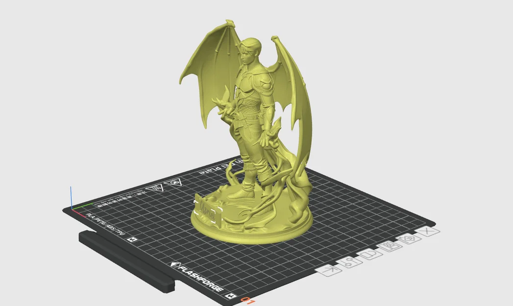 Mô hình 3D Azriel - Chiến binh Illyrian từ ACOTAR - Image 1
