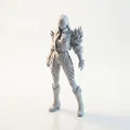 Mô hình nữ chiến binh Cyberpunk – Tượng in 3D phong cách Sci-fi - Thumbnail 1