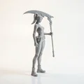 Mô hình Nữ Chiến Binh Cầm Lưỡi Hái - File 3D In Ấn Độ Chi Tiết Cao - Thumbnail 2