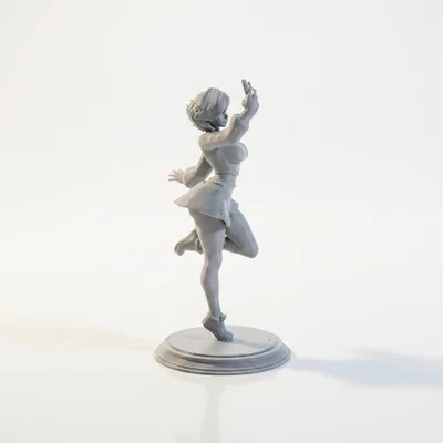 Mô hình tượng nữ nhân vật Selfie Babe in 3D