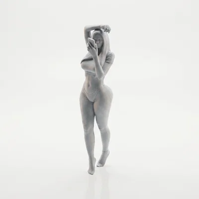 Mô hình tượng nữ nhân vật Selfie Babe in 3D