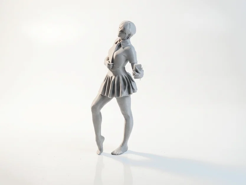 Mô hình nhân vật nữ Selfie Girl - Tệp in 3D - Image 1