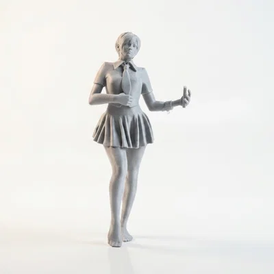 Mô hình nhân vật nữ Selfie Girl - Tệp in 3D