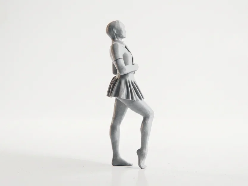 Mô hình nhân vật nữ Selfie Girl - Tệp in 3D - Image 3