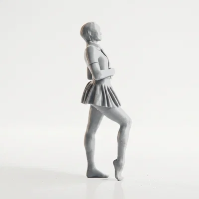 Mô hình nhân vật nữ Selfie Girl - Tệp in 3D
