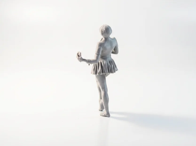 Mô hình nhân vật nữ Selfie Girl - Tệp in 3D - Image 4