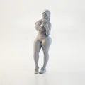 Mô hình 3D Selfie Lady - Tượng nữ phong cách Streetwear - Thumbnail 1
