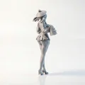 Mô hình Anime Girl Figurine - Nhân vật nữ 3D để in ấn - Thumbnail 3