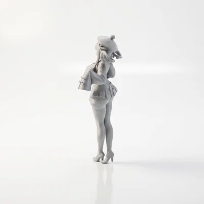 Mô hình Anime Girl Figurine - Nhân vật nữ 3D để in ấn