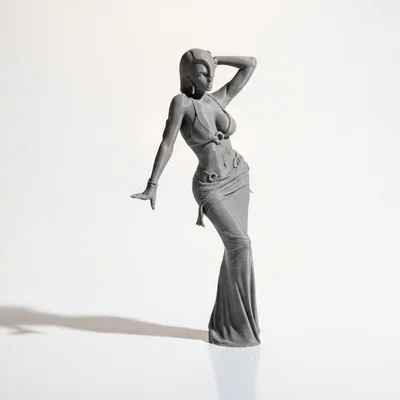 Mô hình tượng cô gái thanh lịch - Tệp STL in 3D