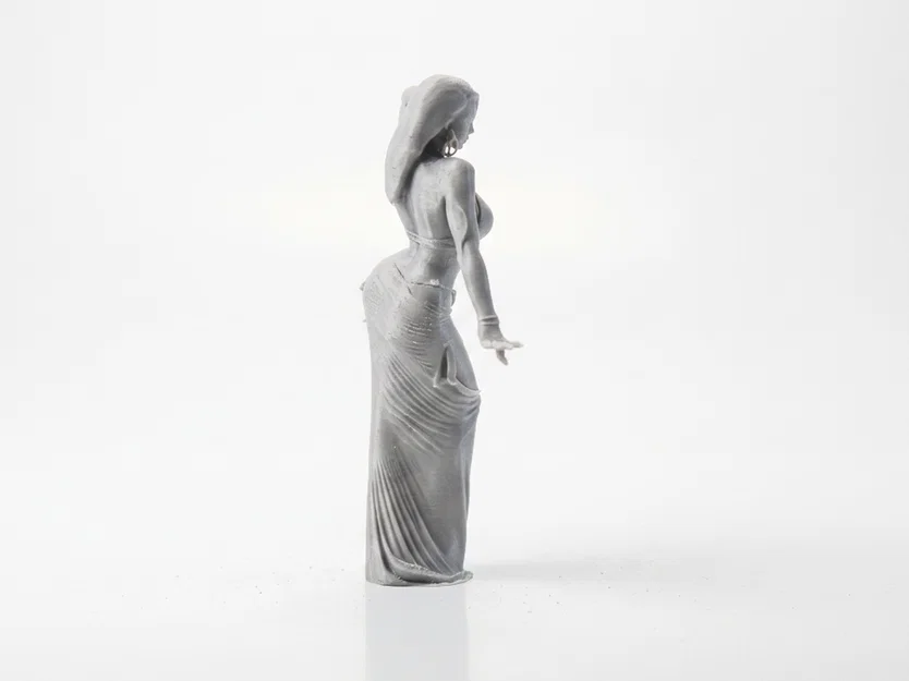 Mô hình tượng cô gái thanh lịch - Tệp STL in 3D - Image 3