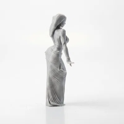 Mô hình tượng cô gái thanh lịch - Tệp STL in 3D
