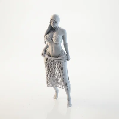 Mô hình Tượng Nữ Nghệ Thuật Thanh Tao - Bản in 3D sưu tầm