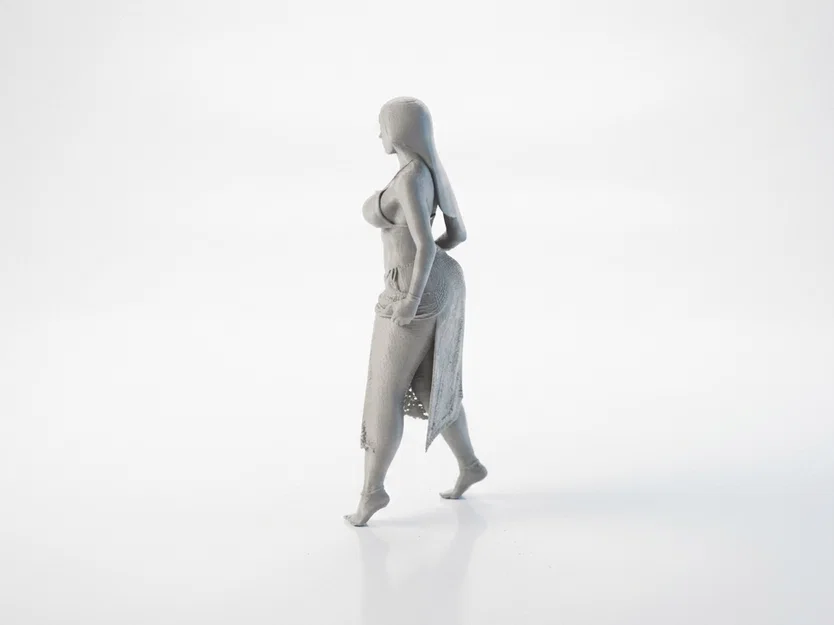 Mô hình Tượng Nữ Nghệ Thuật Thanh Tao - Bản in 3D sưu tầm - Image 4