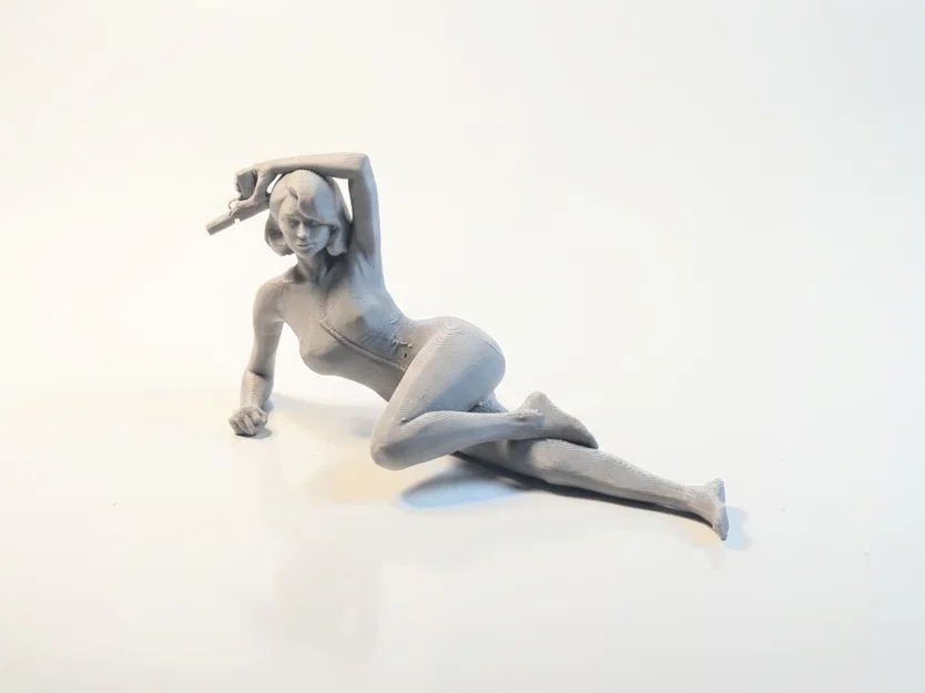 Mô hình tượng nữ sát thủ quyến rũ - File in 3D - Image 1