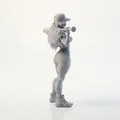 Mô hình tượng nữ cầu thủ bóng chày 3D in ấn thể thao - Thumbnail 3