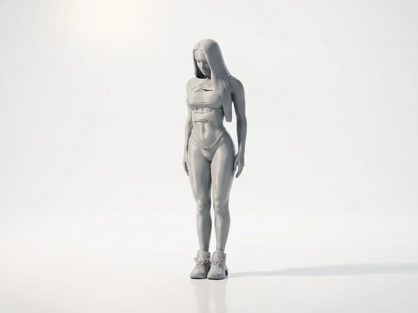 Mô hình tượng nữ nhân (Female Figure) 3D có thể in được - Image 4