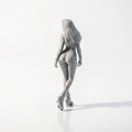 Mô hình tượng nữ nhân vật mặc bodysuit in 3D - Thumbnail 4