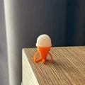 Mô hình chú kem nhỏ đáng yêu trang trí bàn làm việc 3D - Thumbnail 1