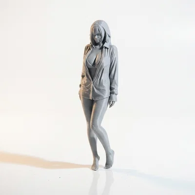 Mô hình tượng nữ nhân vật in 3D